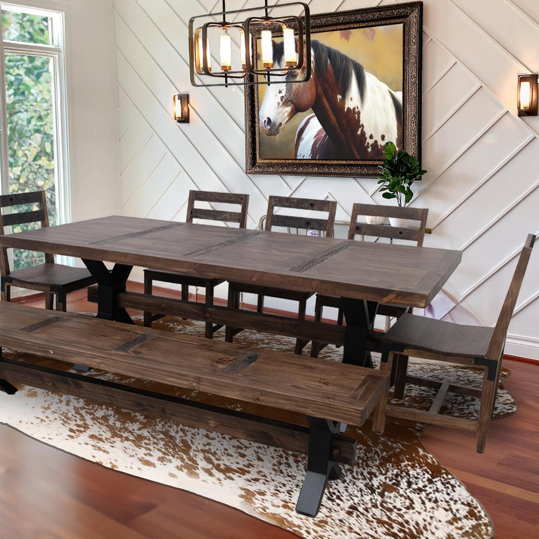 Riverside Dark Walnut Dining Table