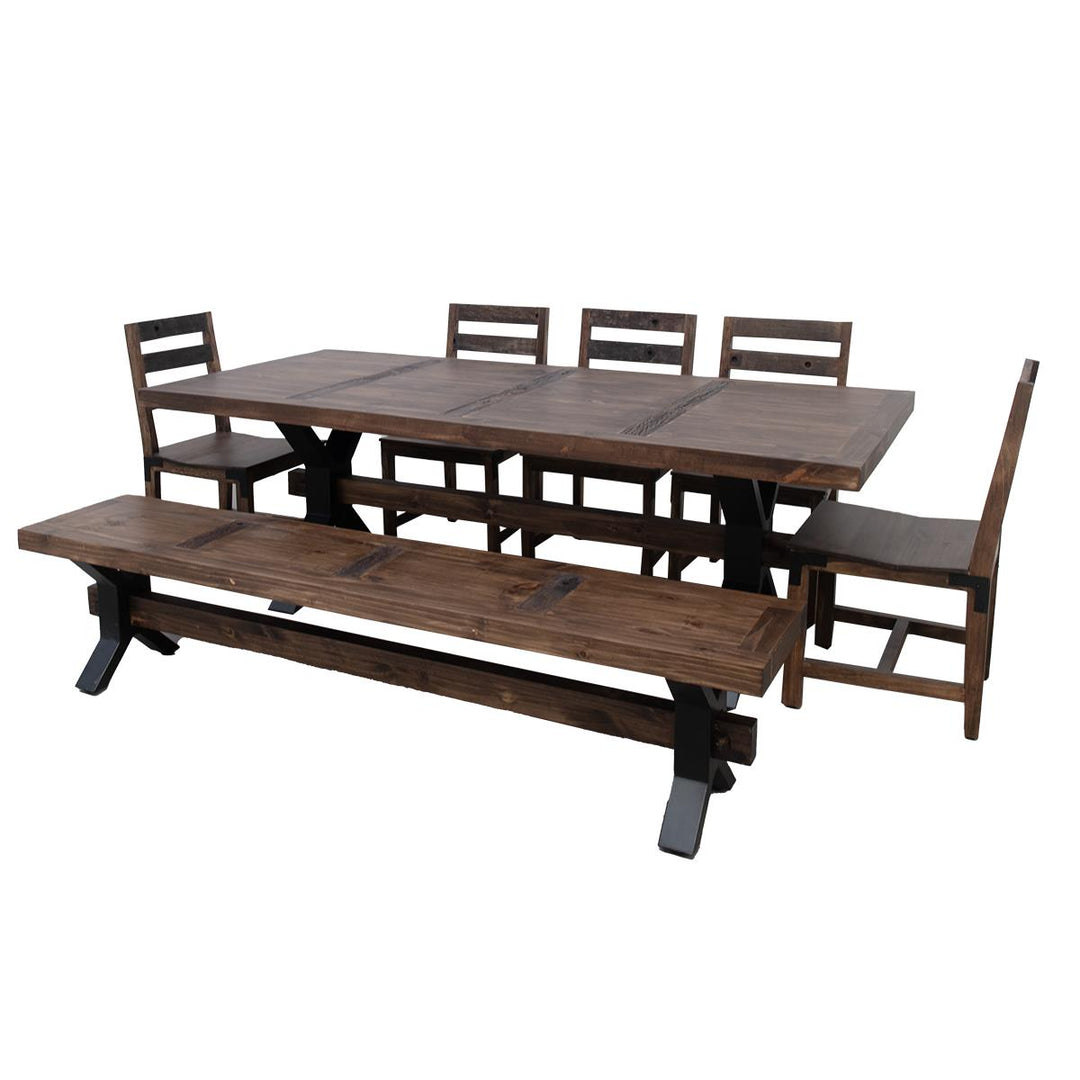 Riverside Dark Walnut Dining Table